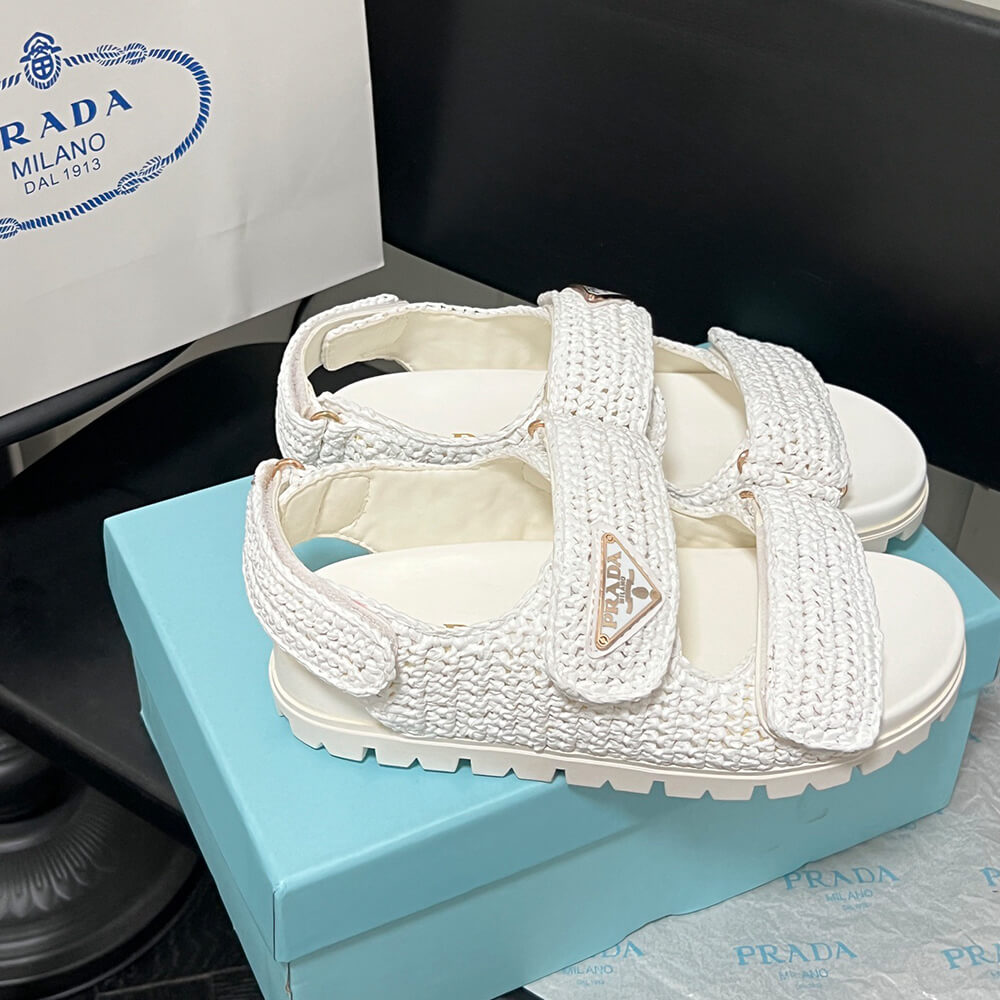 Prada Crochet sandals